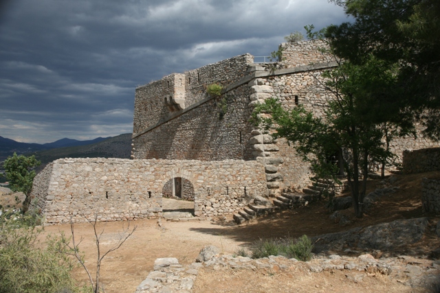 Nafplio - The secondary Venetian fortress of Palamidi